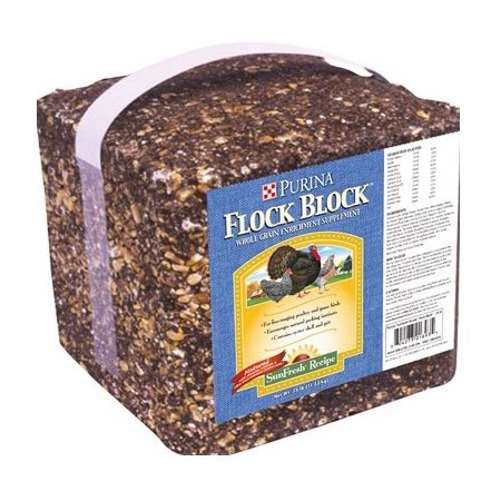 Land Olakes Purina Feed 25LB Flock Block 3003351-603